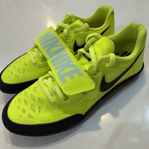 Men Sz 6 / Wmns sz 7.5 Nike Zoom SD 4 \'Volt Black\' Throwing Shoes DR9935-700 NEW main image 7